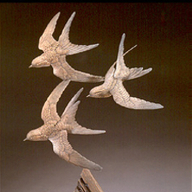 Barn Swallows Click for sculpture details.