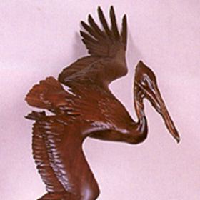 Brown Pelicans. Click for sculpture details.