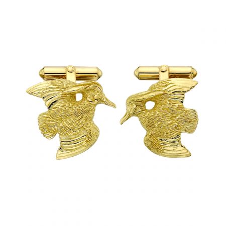 Wood Duck Cufflinks: The Sculpture of Grainger McKoy