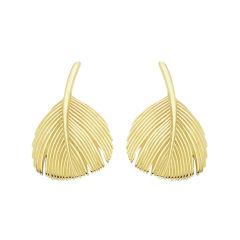 Dove Feather Earrings